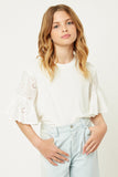 Ruffle Lace Top