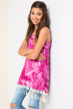 G3482 Grape Girls Tie-Dye Tank Dress Side