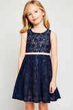 Bow Tie Eyelet Dress