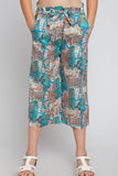 Paisley Print Culottes