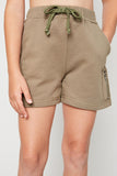 G4216 ARMY French Terry Shorts Front