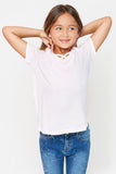 G5286 PALE PINK-Criss Cross T-Shirt Front