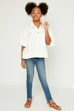 G5588-White Denim Back