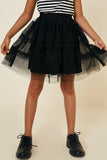 Tulle Lace Mini Skirt