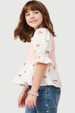 GS0019 Off White Smithsonian Mixed Media Flamingo Print Top Side