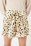 Polka-Dot Ruffle Shorts