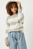 Stripe Colorblock Sweater