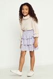 Smocked Waist Ruffled Tier Skirt