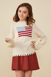 Distressed Old Glory Graphic Sweater