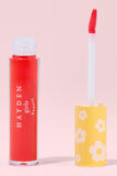 LPG001 Coral Berry Hayden Girls Beauty Hydrating Glossy Lip Gloss Open Product