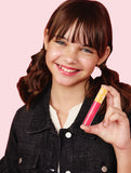 LPG001 Pink Raspberry Hayden Girls Beauty Hydrating Glossy Lip Gloss Close Up