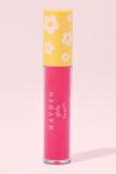 LPG001 Pink Raspberry Hayden Girls Beauty Hydrating Glossy Lip Gloss Flat Lay