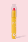 LPG002 Morning Pink Hayden Girls Beauty Moisturizing Crayon Lip Balm Flat Lay