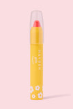 LPG002 Sunrise Coral Hayden Girls Beauty Moisturizing Crayon Lip Balm Flat Lay