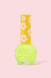 NPG001 Lemon Glow Hayden Girls Beauty Water Based Dazzling Nail Polish Flat Lay