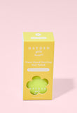 NPG001 Lemon Glow Hayden Girls Beauty Water Based Dazzling Nail Polish Angled Shot