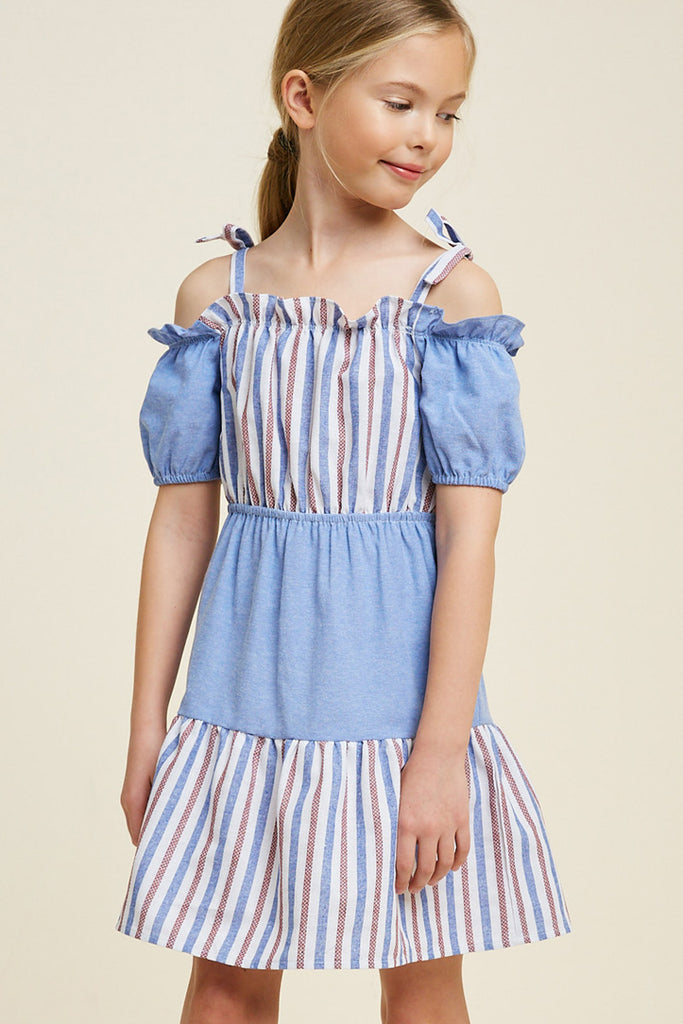 Girls' Tie Strap Mini Summer Dresses  Cute Girls' Clothes – Hayden Girls